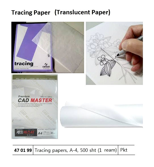 PAPER TRACING A4 500SHT