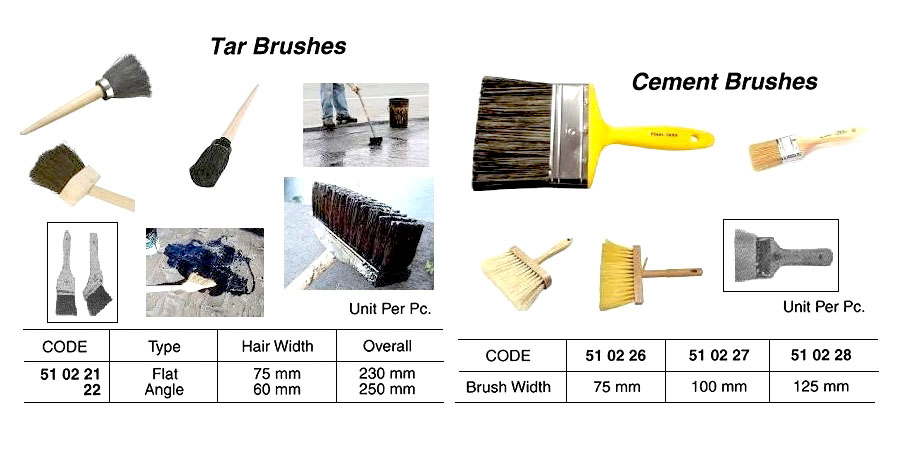 BRUSH CEMENT 100MM WIDTH