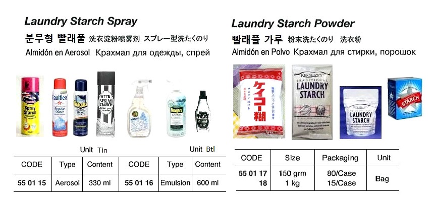LAUNDRY STARCH SPRAY 330ML