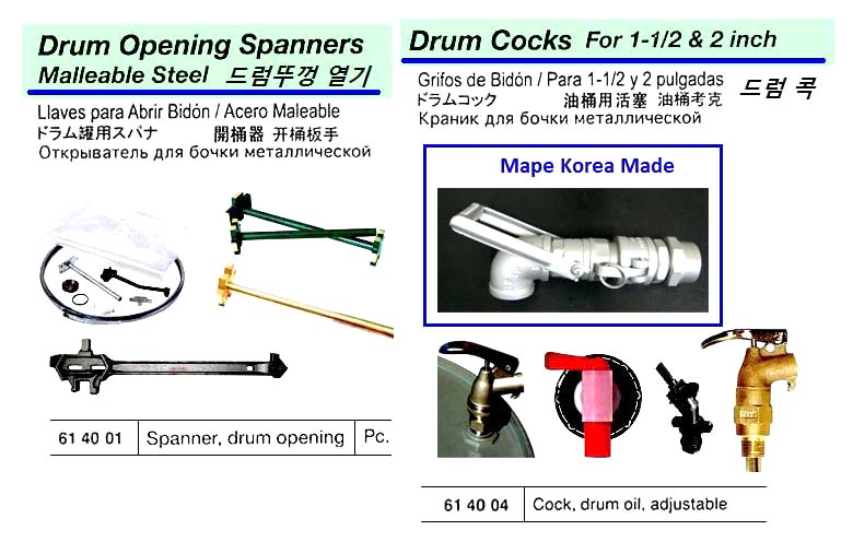 SPANNER DRUM OPENING