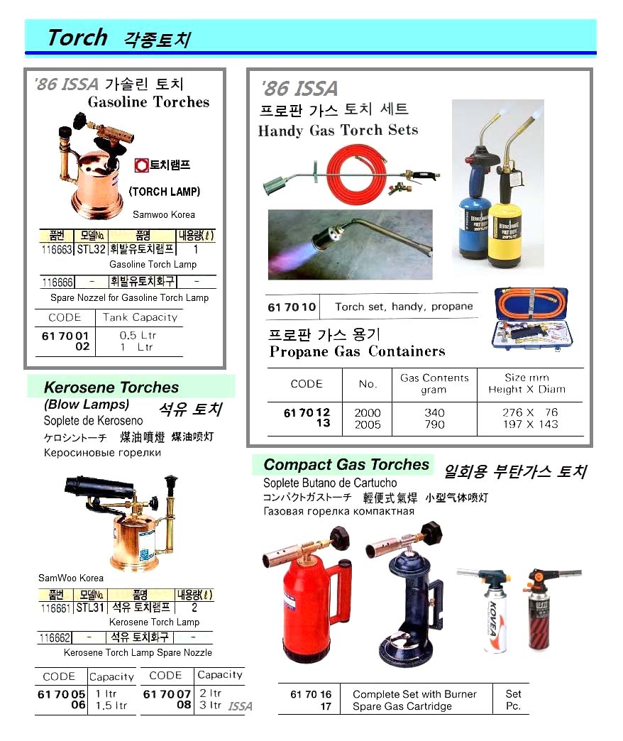 TORCH KEROSENE BRASS 1.5LTR