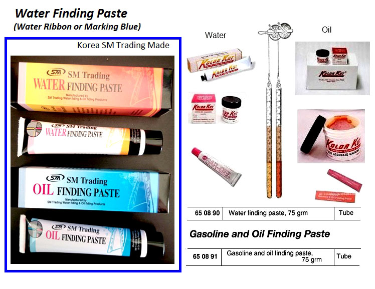WATER FINDING PASTE 75GRM, YELLOW TO RED