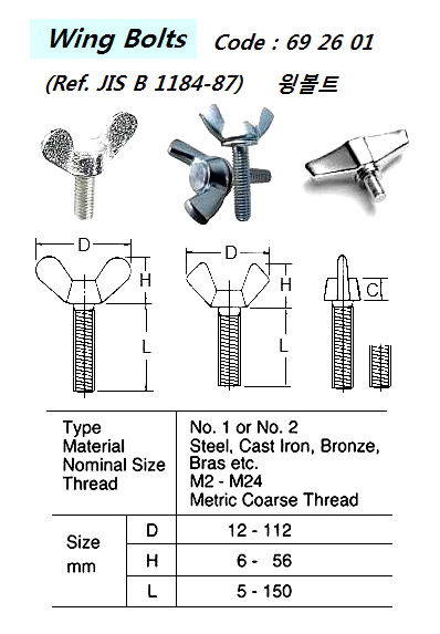 BOLT WING WITH FURTHER DETAIL