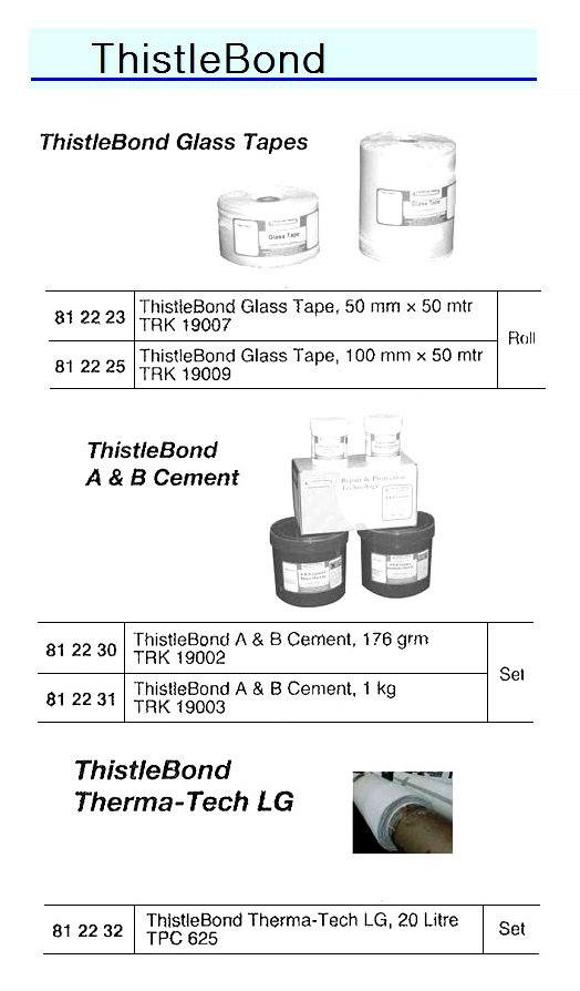 THISTLEBOND A&B CEMENT, 1 KG #UPS 19003