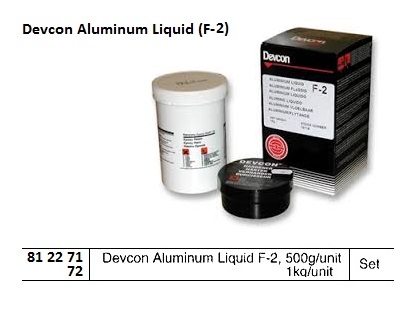 ALUMINIUM LIQUID DEVCON F2, 1LB