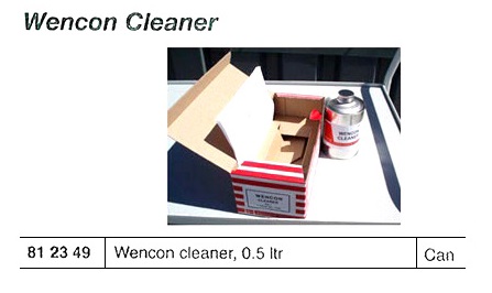 WENCON DEGREASING AGENT, CLEANER #1100 0.75LTR